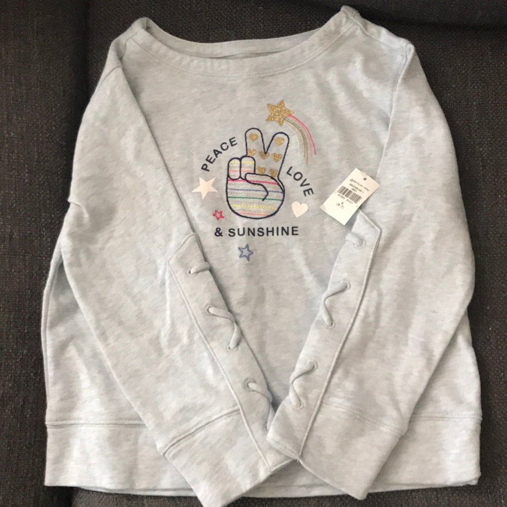 Brand new gap kids sweatshirt with tags